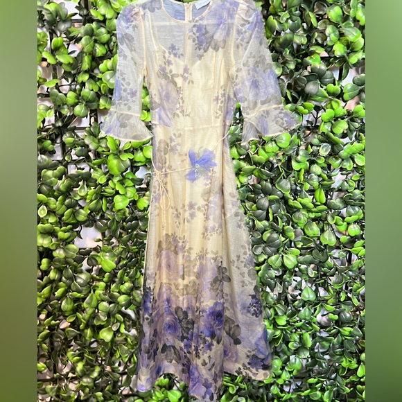 Zimmermann Floral Midi Dress - Picture 7 of 13